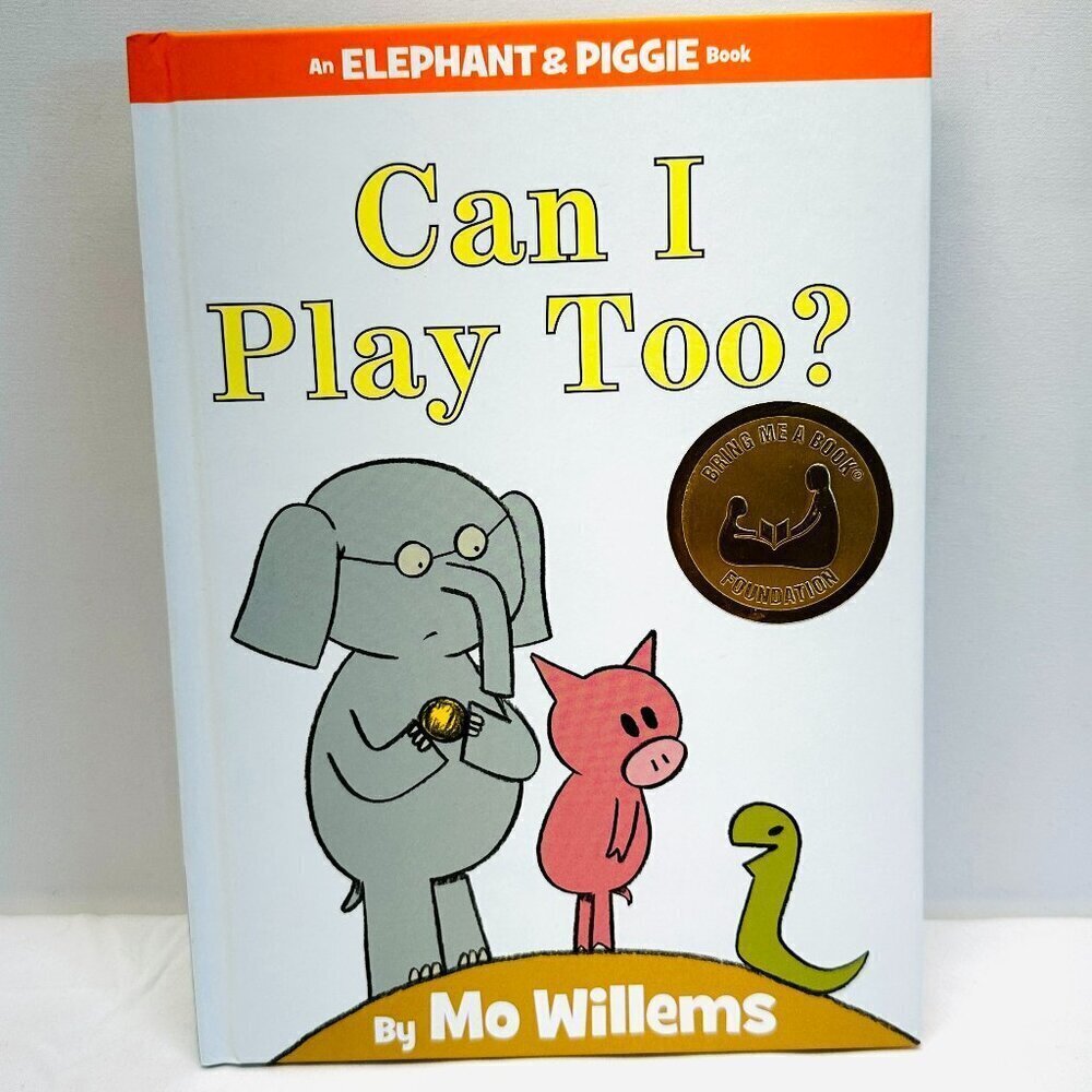 Can I Play Too? An Elephant and Piggie Book Hardcover By Willems, Mo Brand New